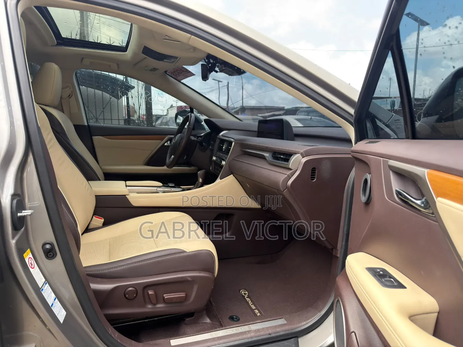Lexus RX 350 AWD 2017 Gold
