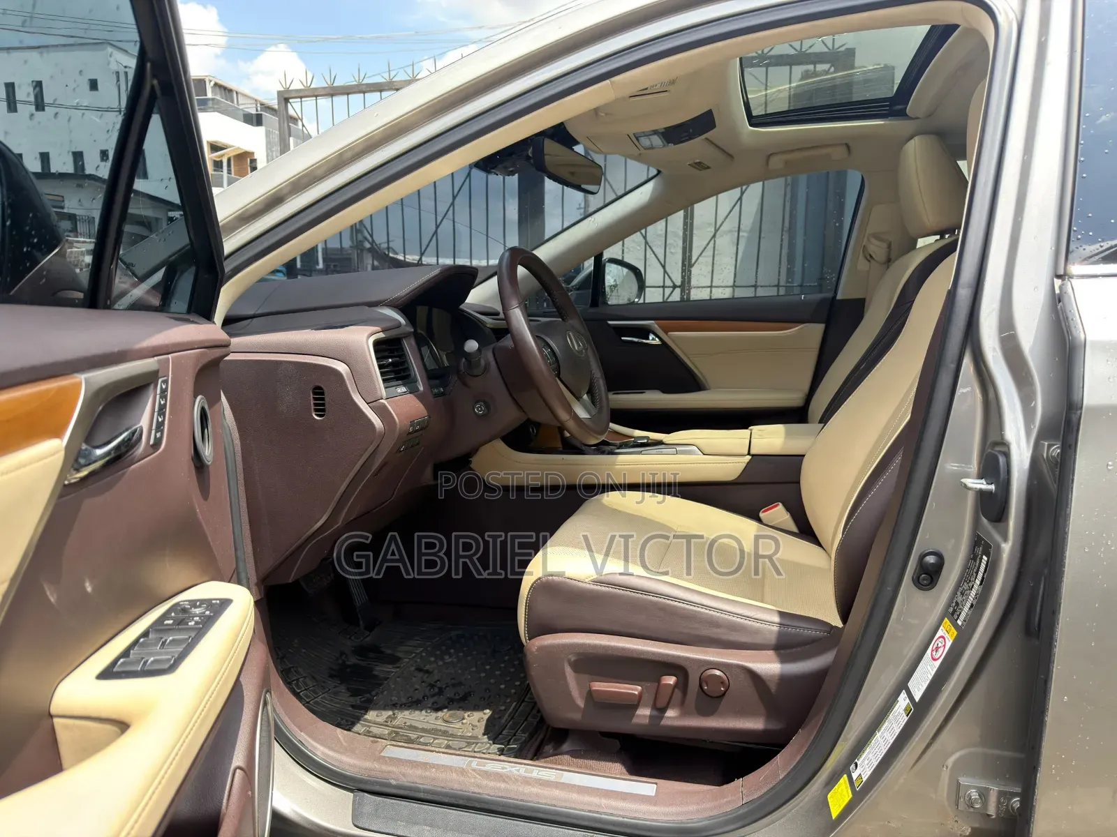 Lexus RX 350 AWD 2017 Gold