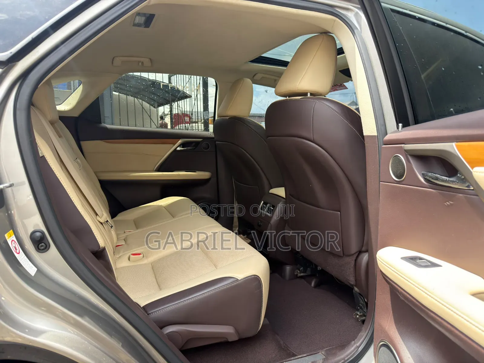 Lexus RX 350 AWD 2017 Gold