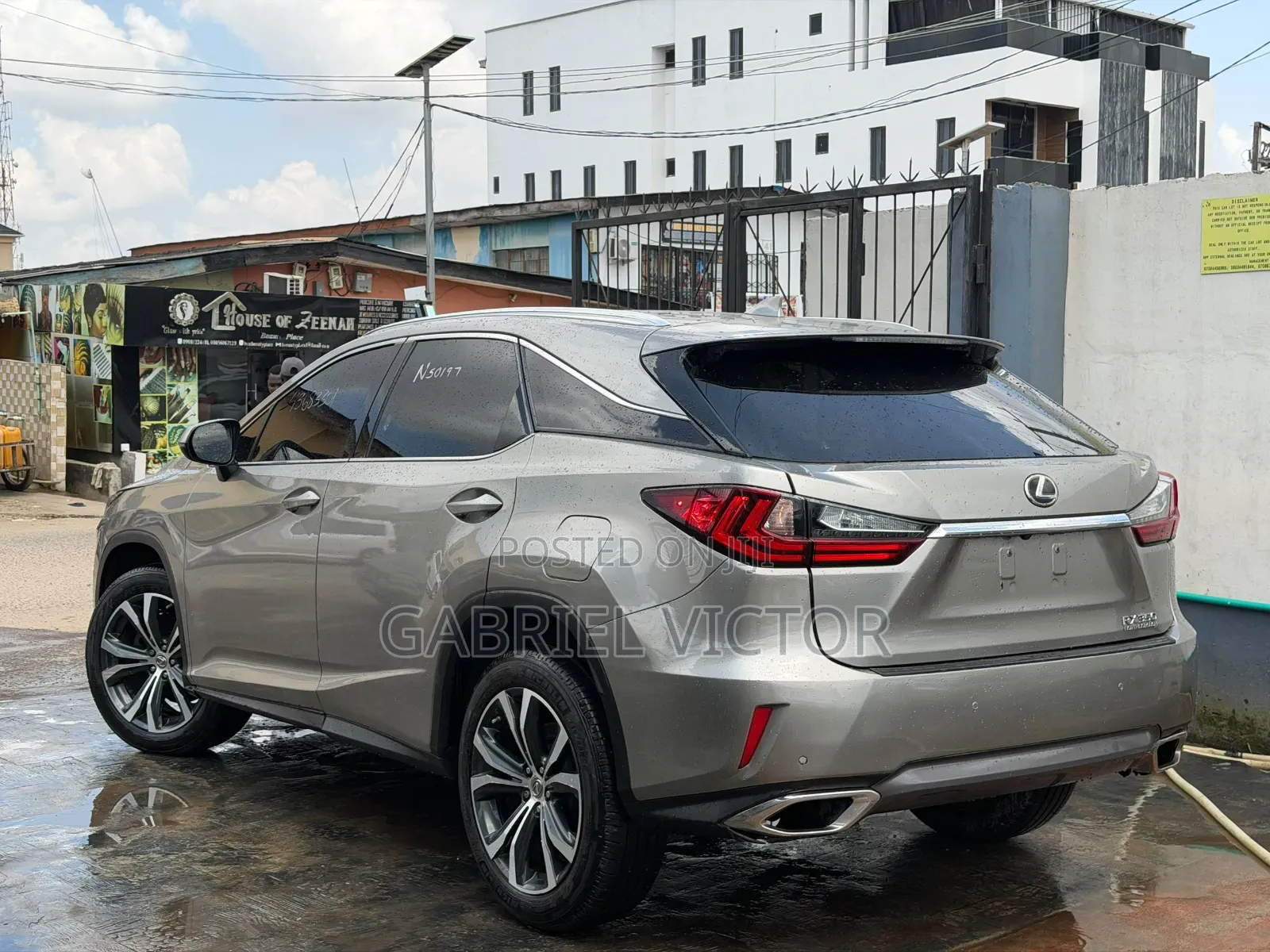 Lexus RX 350 AWD 2017 Gold