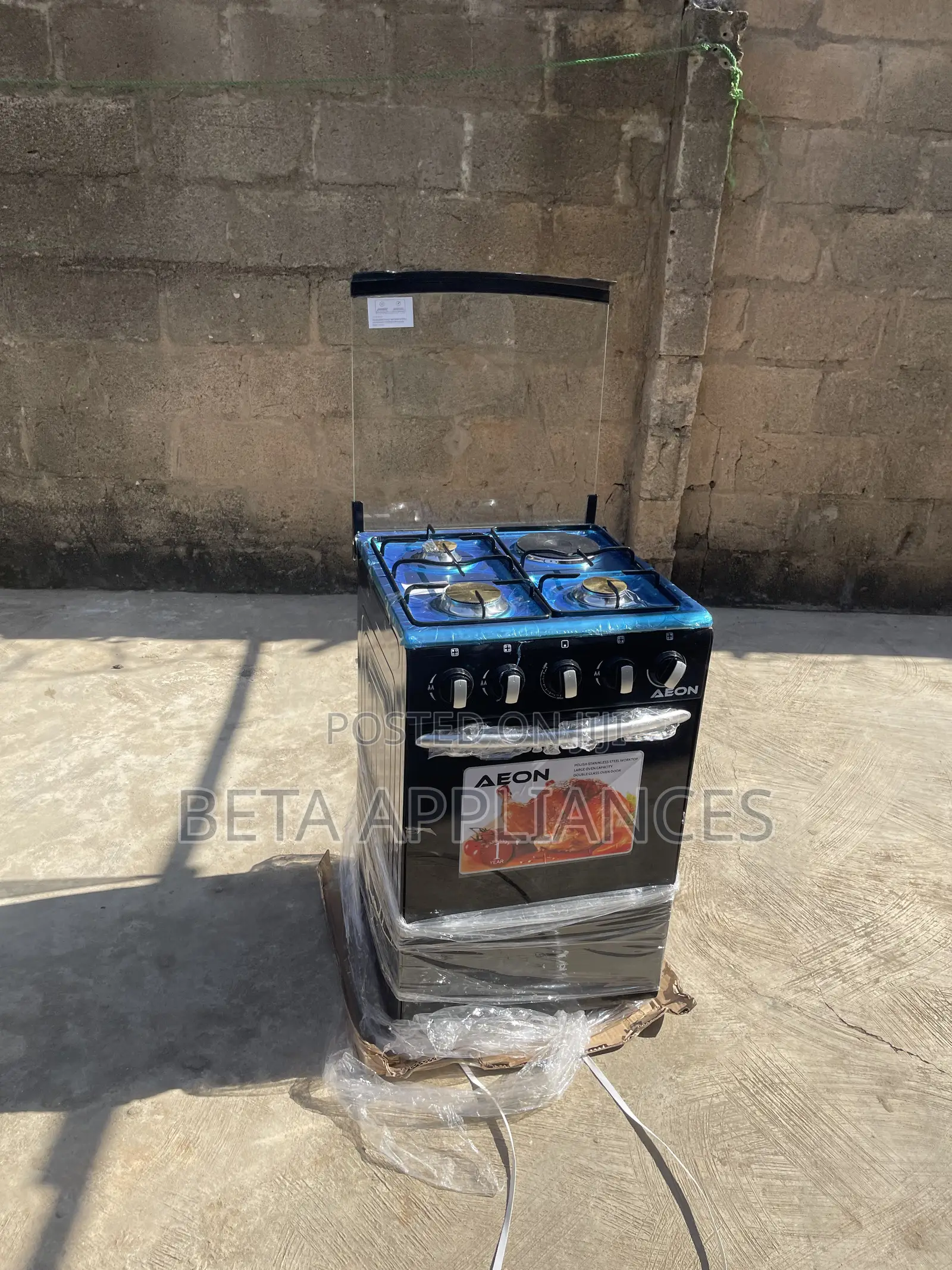 Aeon 3+1 Freestanding Home Gas Cooker