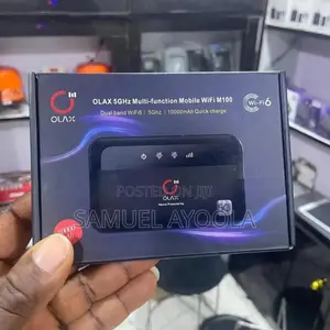 OLAX M100 2-in-1 4g/5g Mifi WiFi Router & Power Bank