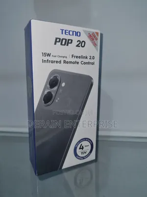 New Tecno Pop 20 128 GB Black