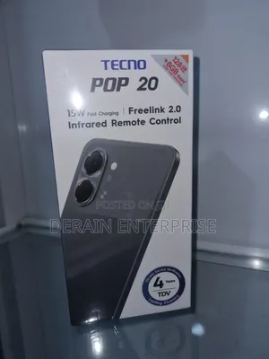 New Tecno Pop 20 128 GB Black