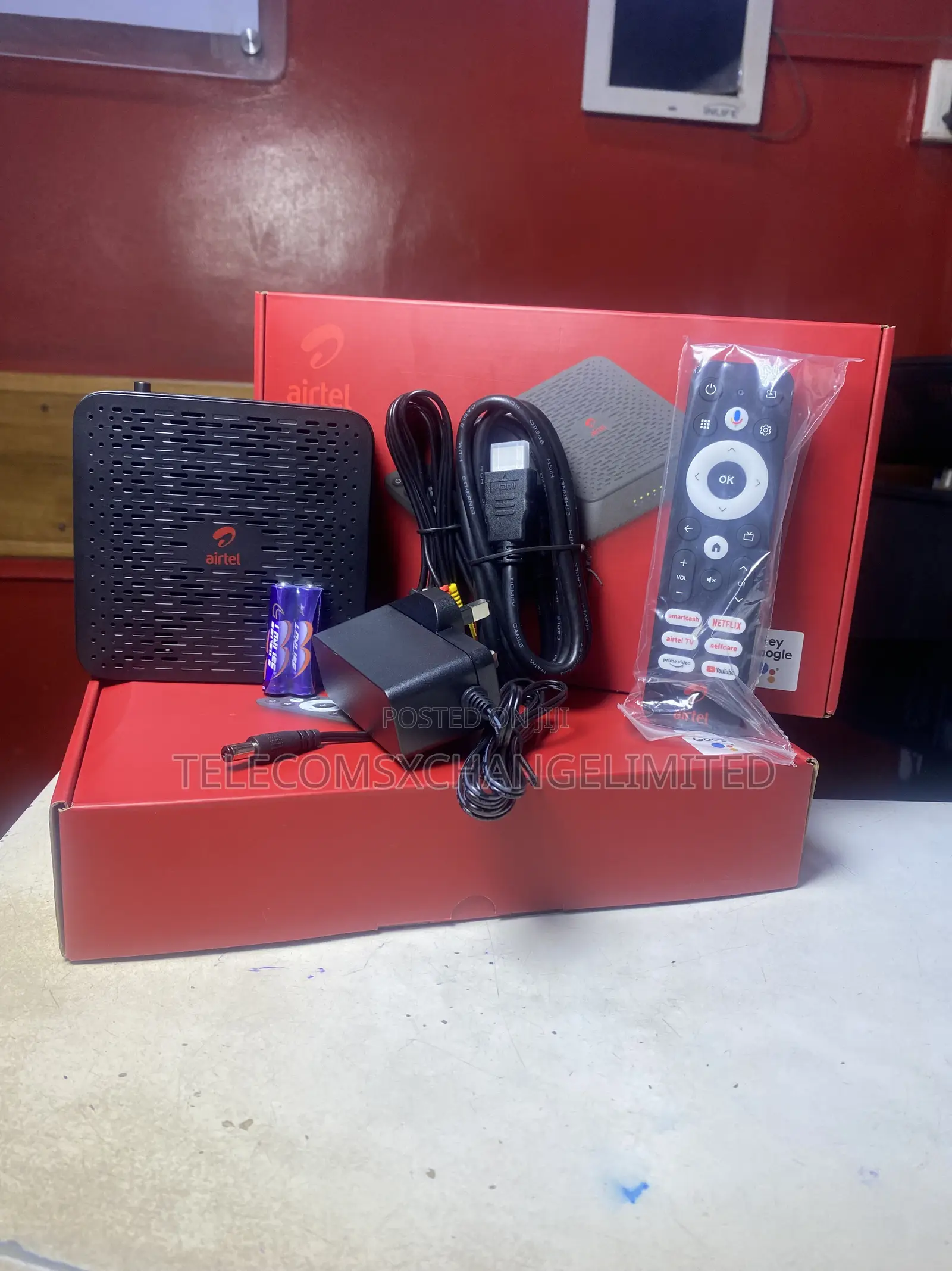 Airtel Android Smart TV Box