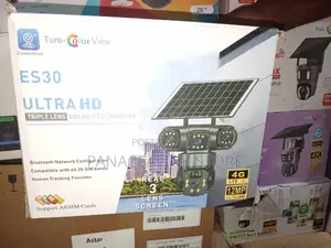 Esee Cloud ES30 Ultra Hd Tripple Lens 4g Solar PTZ