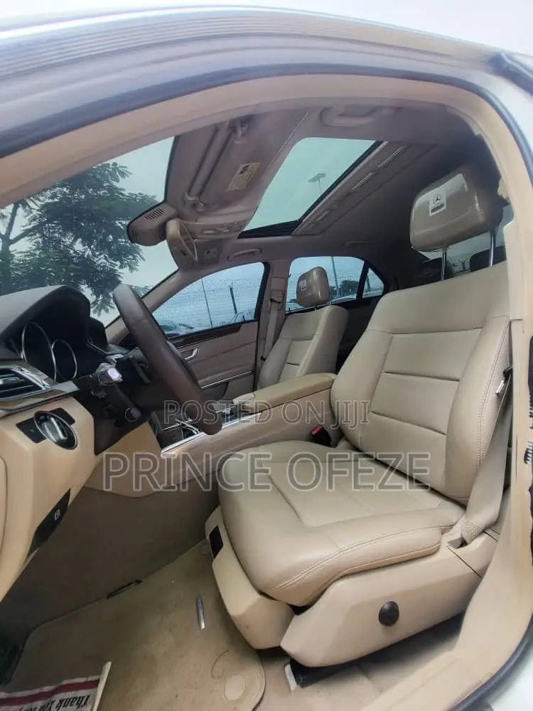 Mercedes-Benz E350 2014 White