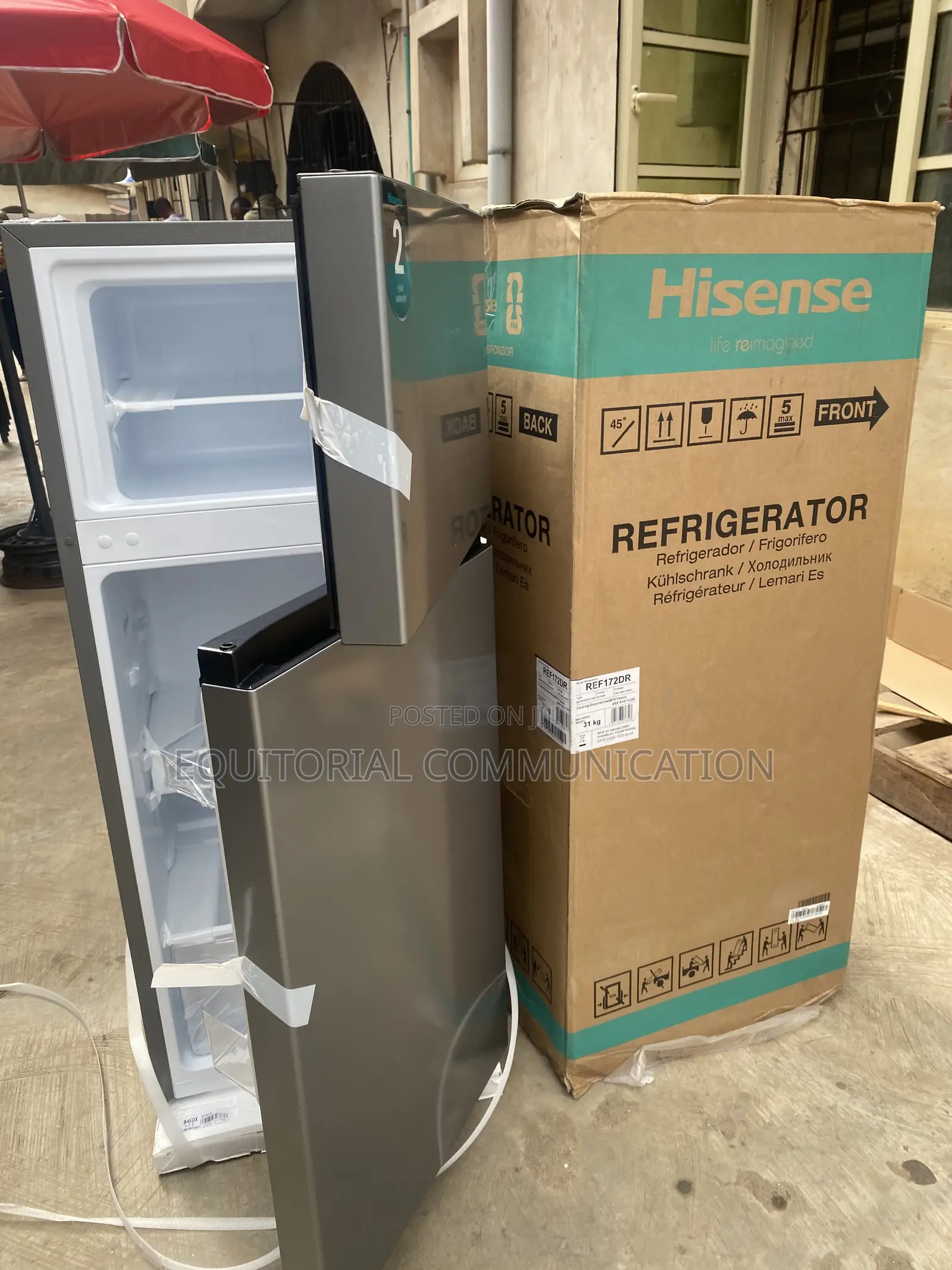 Hisense REF172DR 124L Reliable Cooling Refrigerator