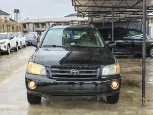 Toyota Highlander V6 4x4 2005 Black