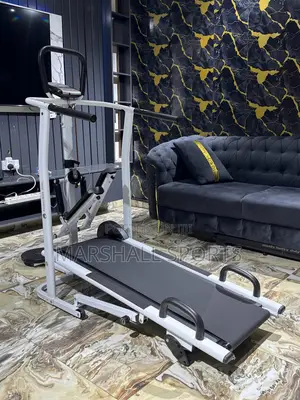 Manual Treadmill With Stepper ,Waist Twister and Push-Up Handle