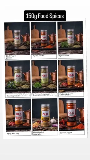 Natural Spices and Pepper