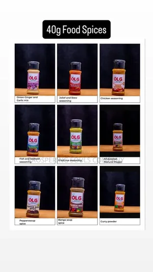 Natural Spices and Pepper