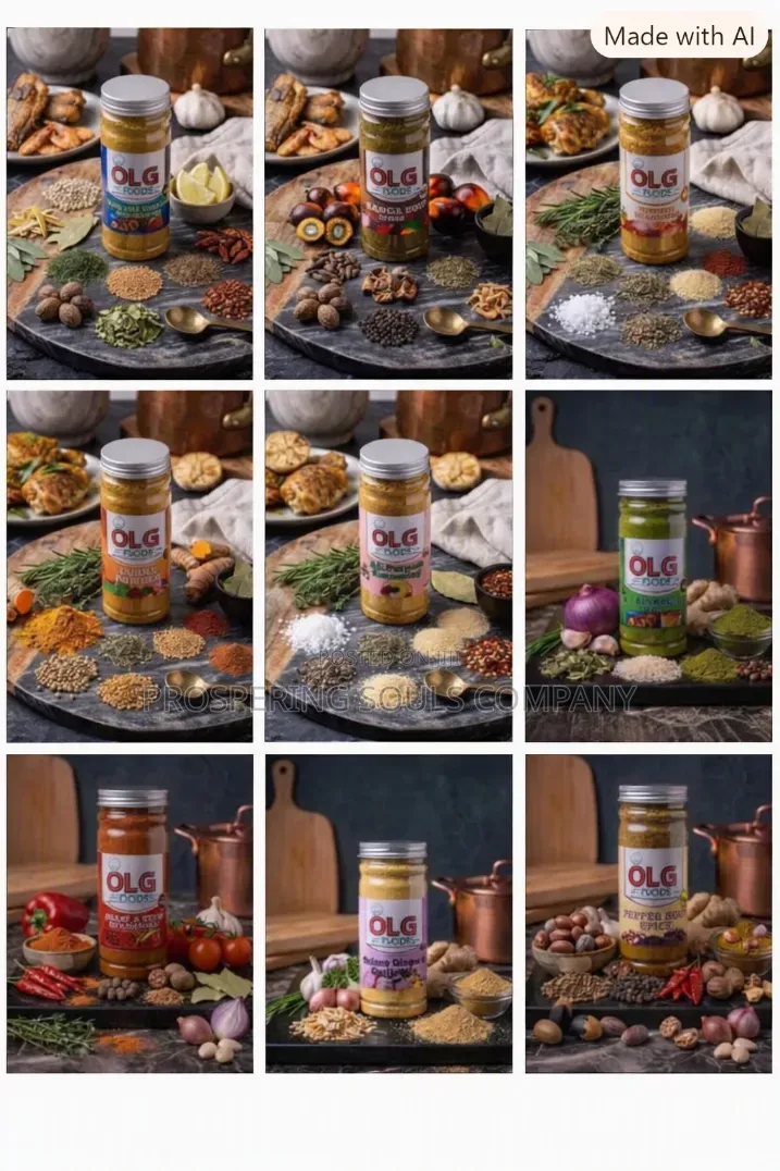 Natural Spices and Pepper