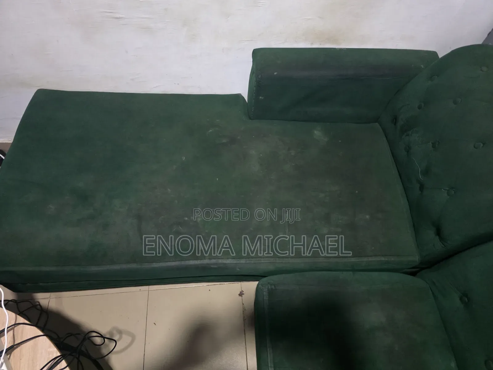 Used Green Sofa