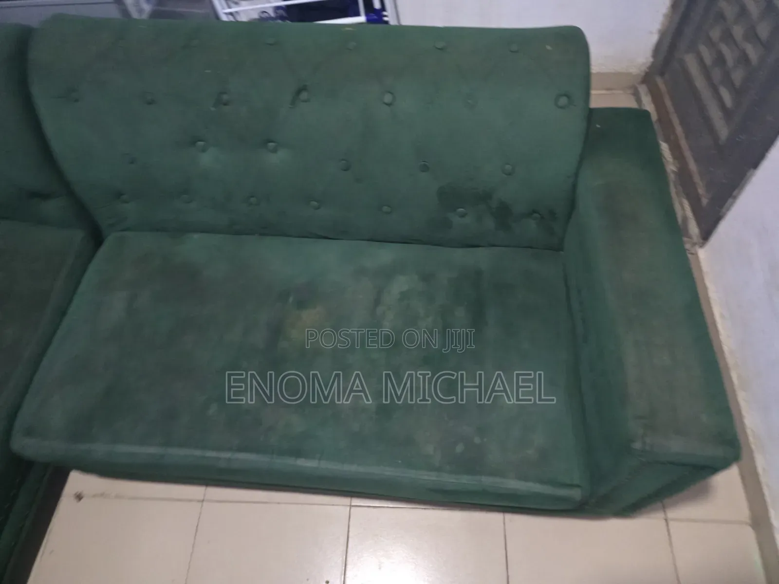 Used Green Sofa