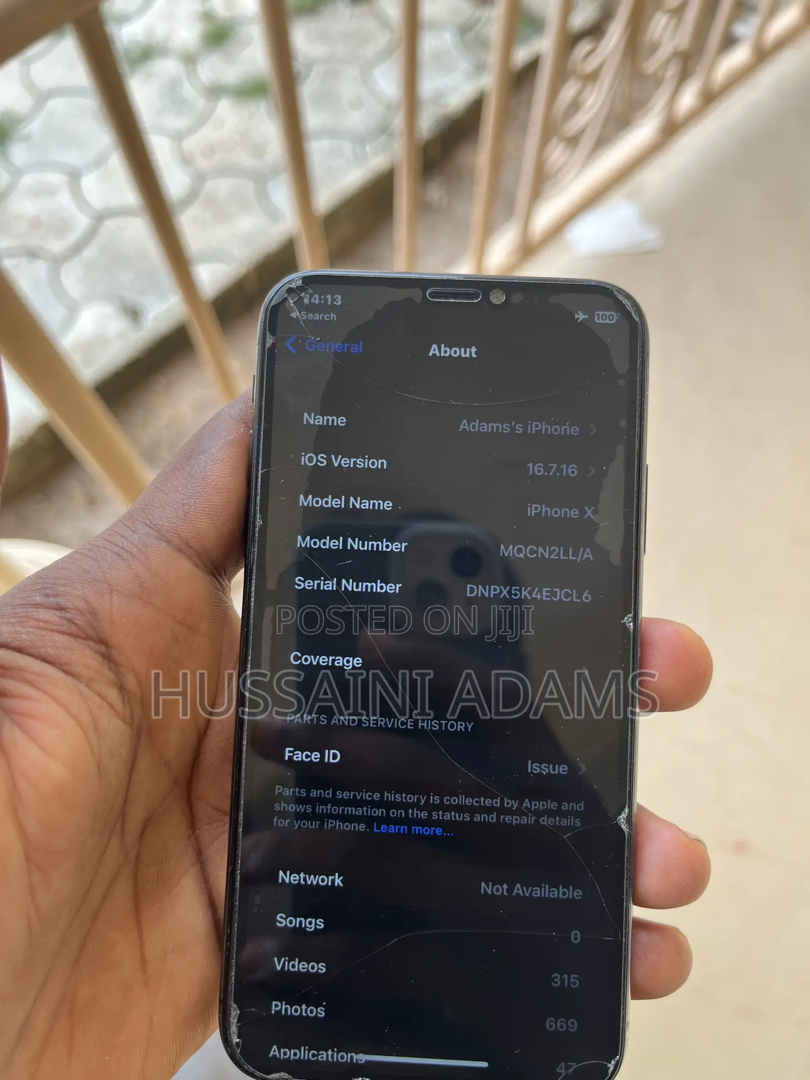 Apple iPhone X 256 GB Black