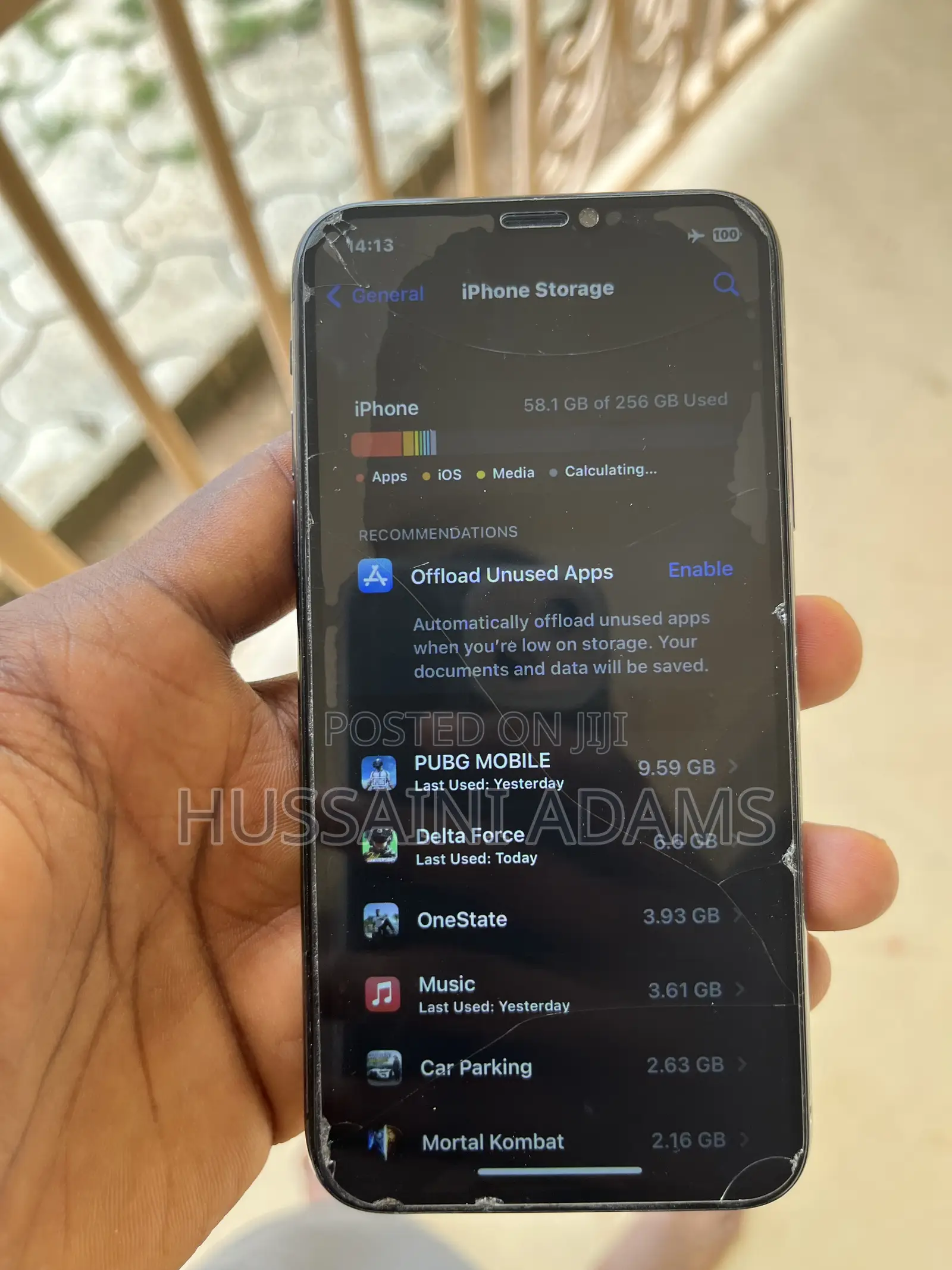 Apple iPhone X 256 GB Black