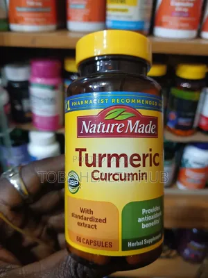 Nature Made Turmeric Curcumin 500mg – 60 Capsules
