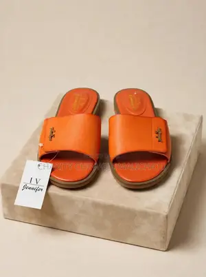 IV Jennifer Slide - Orange Red White for Softchic & Classy Ladies