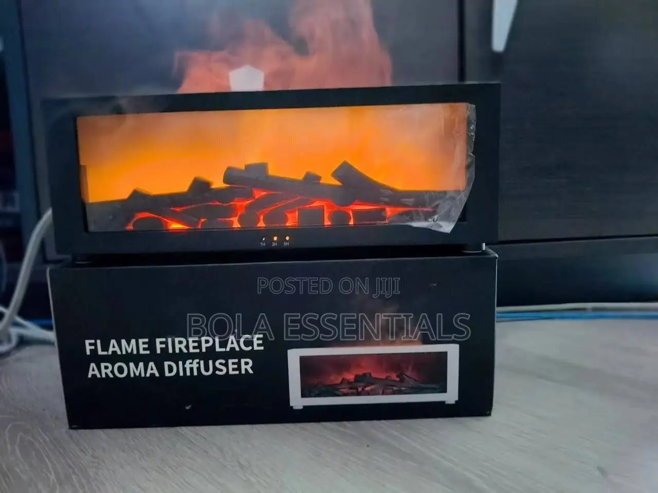 Flame Fireplace Aroma Humidifier