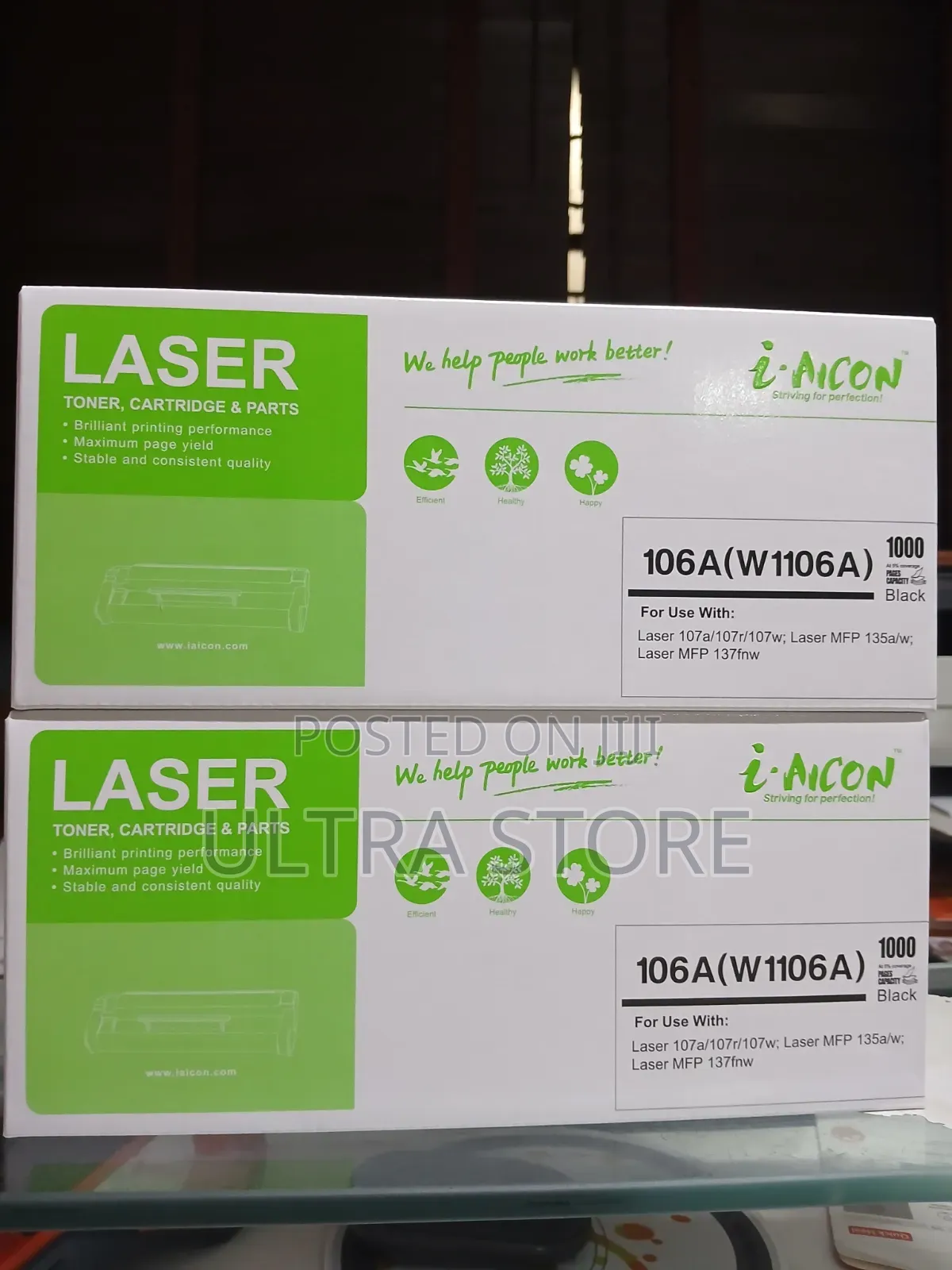 I.Aicon 106A Toner Cartridge