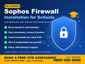Sophos Firewall Installation for Schools
