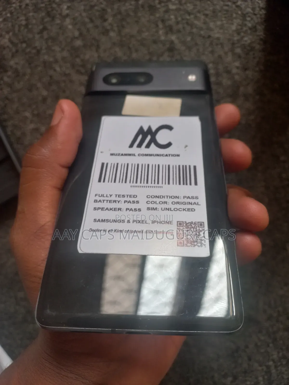 Google Pixel 7 128 GB Black