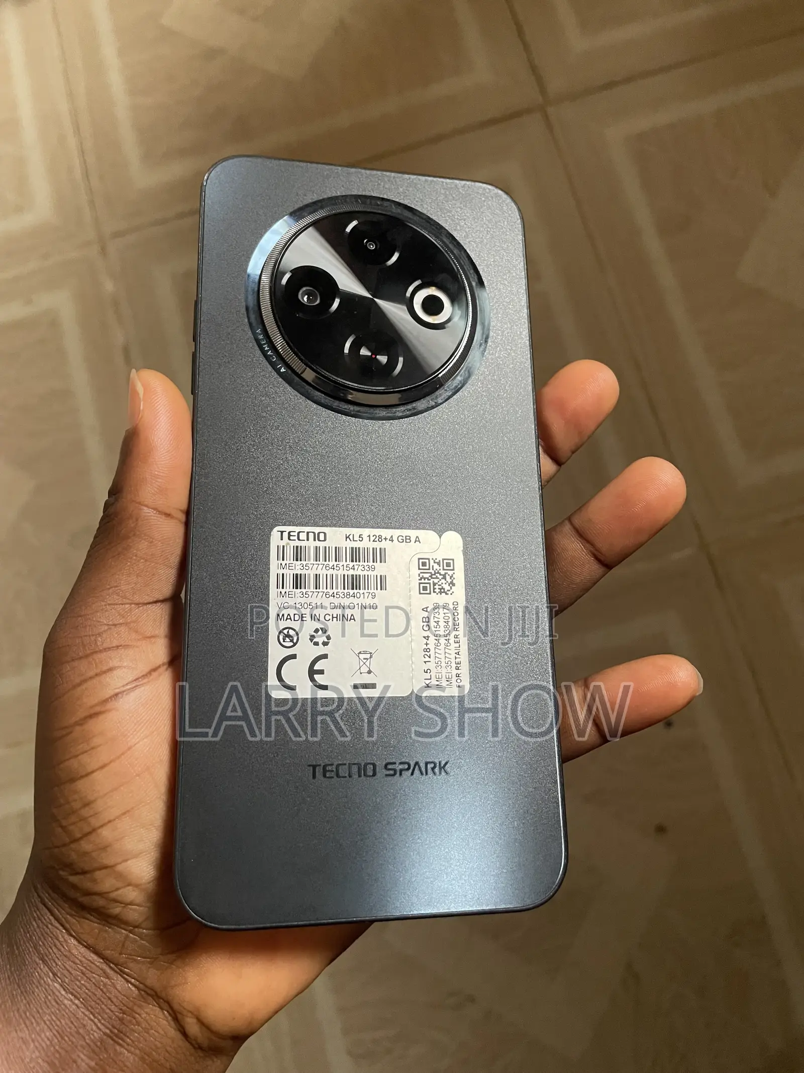 Tecno Spark 30C 128 GB Black