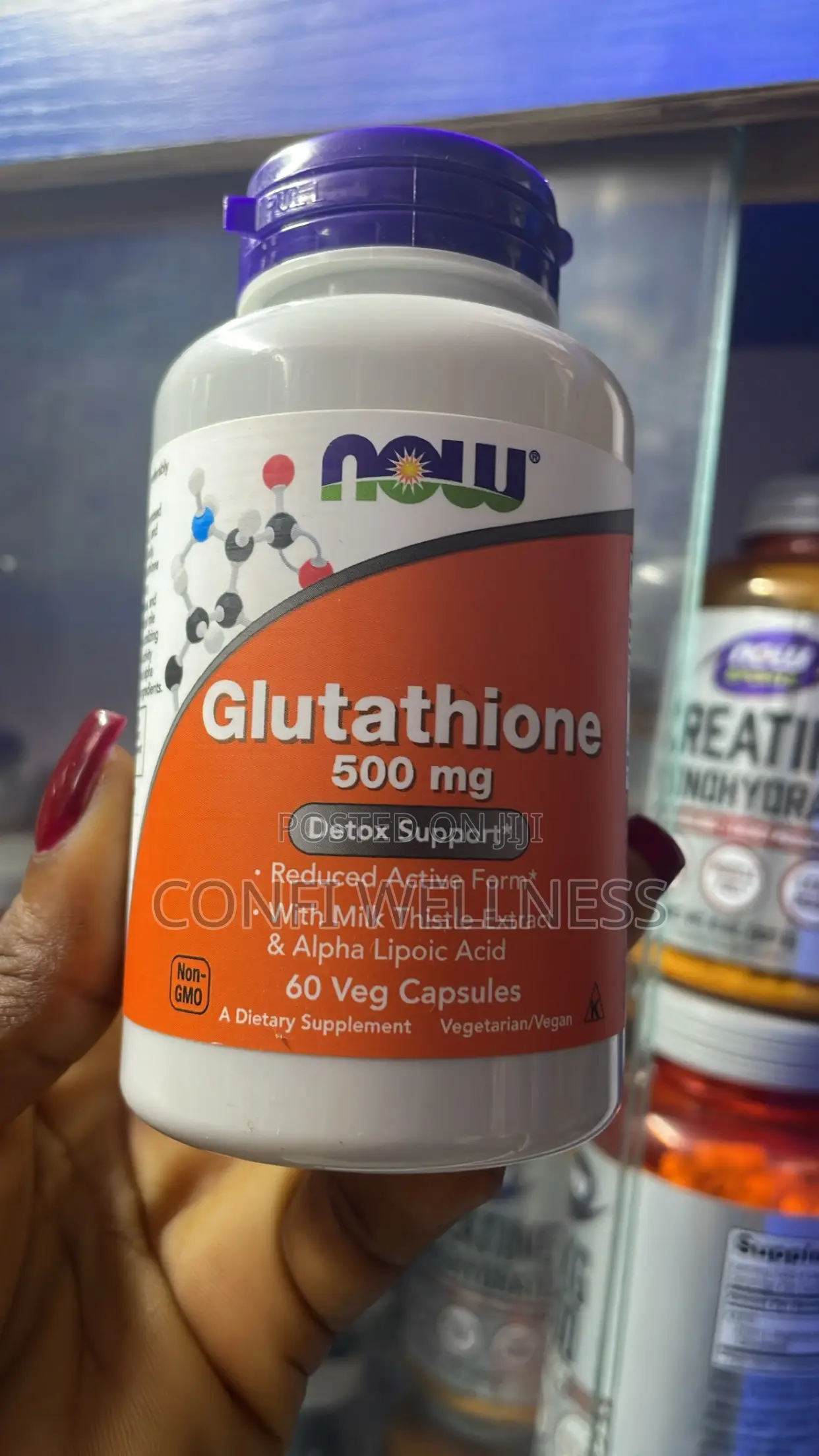 Glutathione 500mg by 60capsules