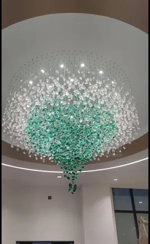 Luxury Custom Crystal Stone Chandelier