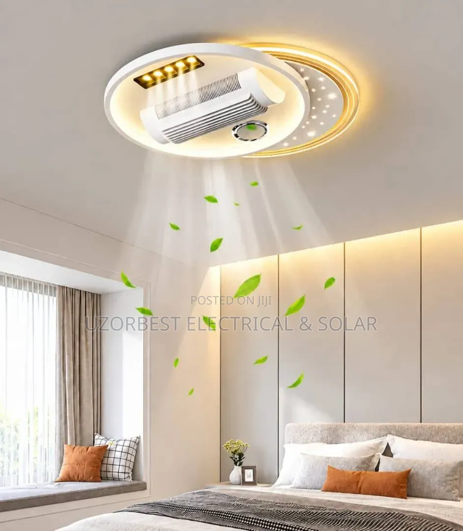By 600mm Round Bladles Ceiling Chandelier