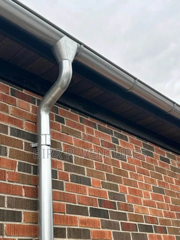 Steel Gutter Drainage Work