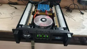 Powerful VIP50000 4 Channel Amplifier.
