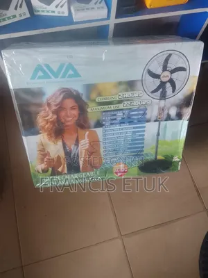 Ava Rechargeable Solar Fan