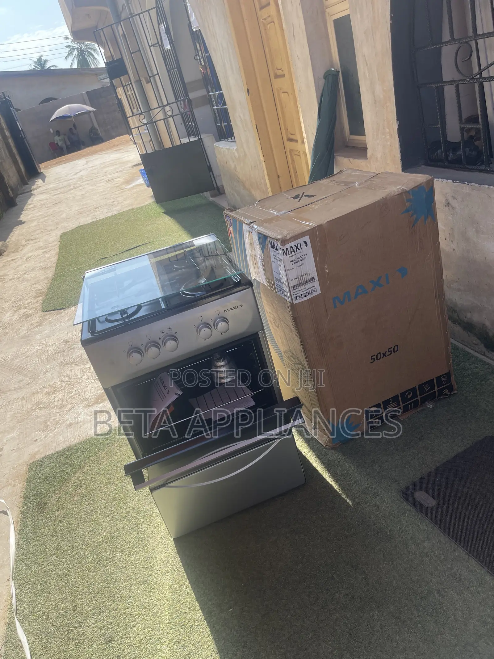 Maxi 4-Burner Household Gas Cooker