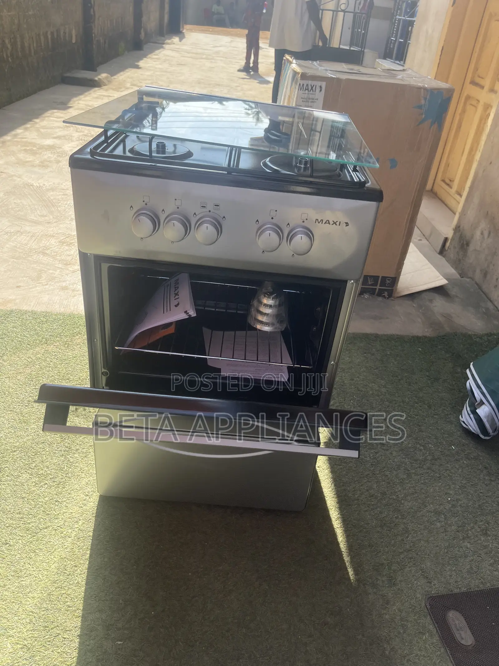 Maxi 4 Burner Freestanding Kitchen Stove