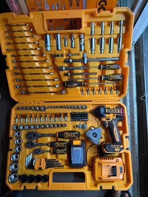 Ingco 152-Piece Cordless Impact Wrench Tool Set