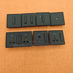 Black Quality Switches and Sockets