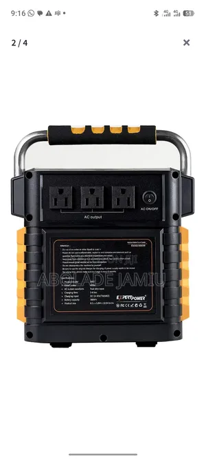 Expert Power S400 Portable AC Power Bank Station 400W 386Wh