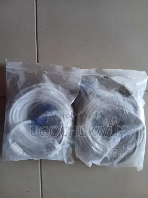 15m High Powered VGA(Video Graphics Array) Cable. Color- White.