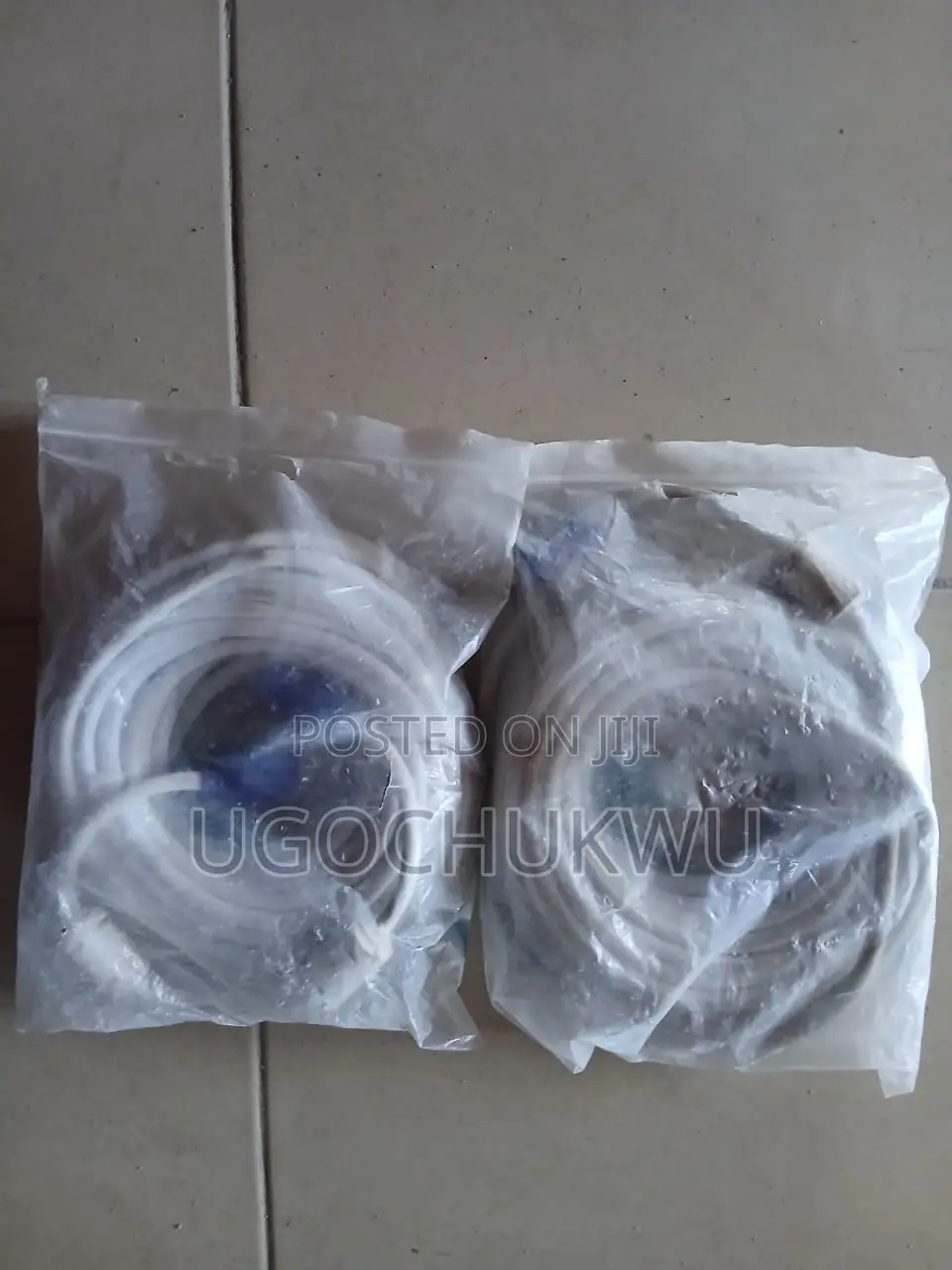 15m High Powered VGA(Video Graphics Array) Cable. Color- White.