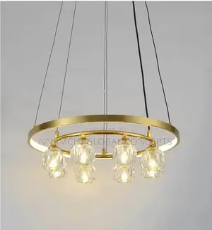 Modern LED Glass Pendant Light Dining Room Light Bar Aisle Chandelier