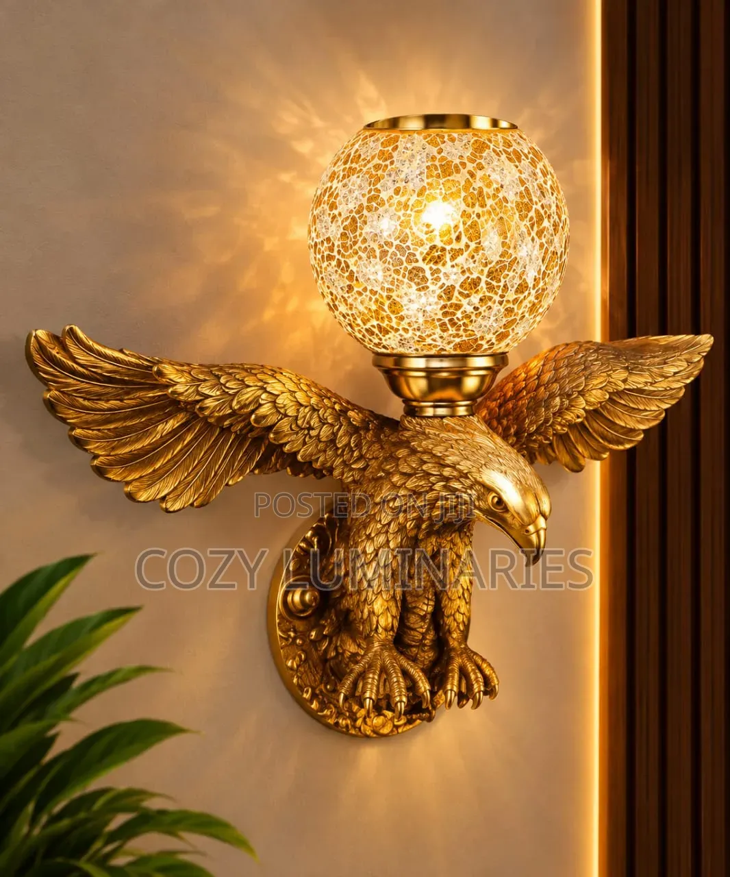 Luxury Animal Sculpture Wall Lights