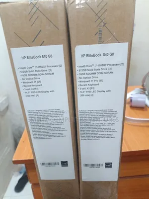 New Laptop HP EliteBook 840 G8 16GB Intel Core i7 SSD 512GB