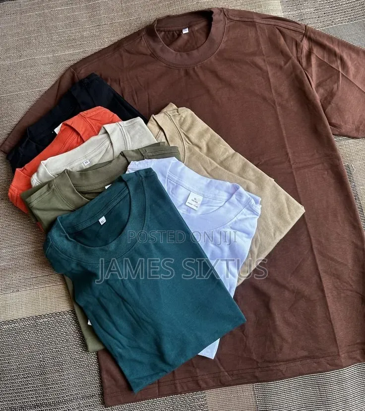 Brand New Thick Cotton Plain Tees