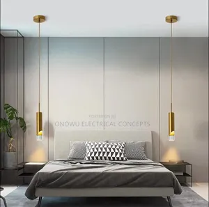 Modern LED Glass Pendant Light Dining Room Light Bar Aisle Chandelier