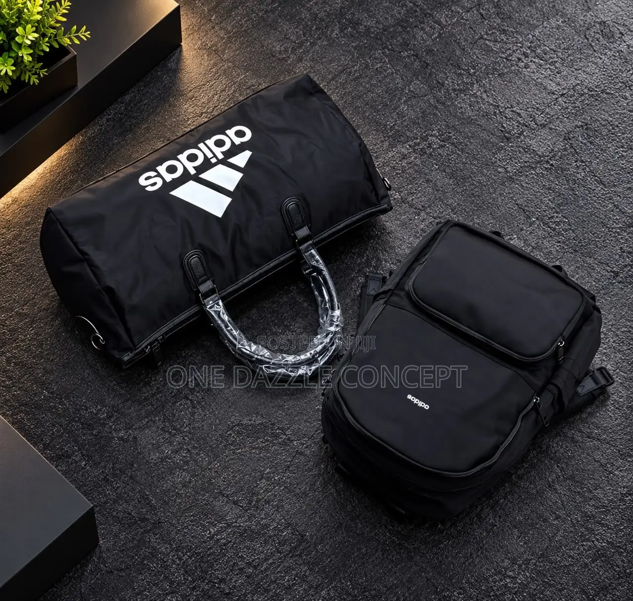 Black Duffle and Backpack Collection