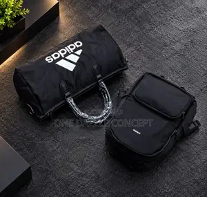 Black Duffle and Backpack Collection