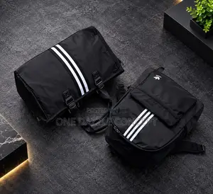 Black Duffle and Backpack Collection