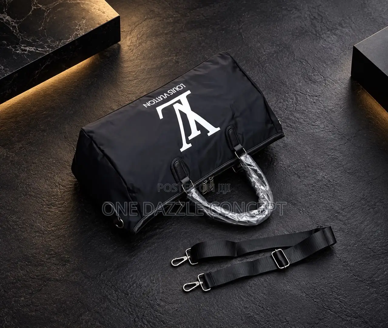 Black Duffle and Backpack Collection